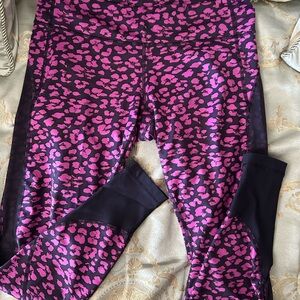 Lululemon Athletica Leopard Print Leggings